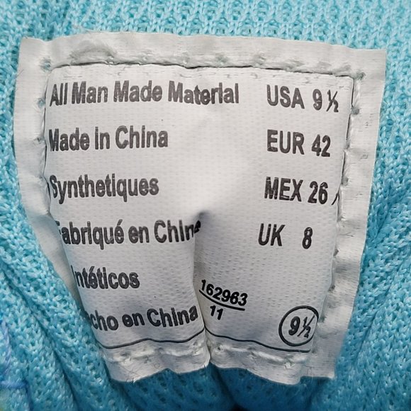 Champion Memory Foam Women's Athletic Shoes Blue Lime Green US Size 9.5 NWT - Picture 9 of 9